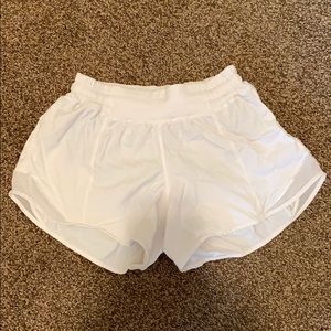 Lululemon white shorts